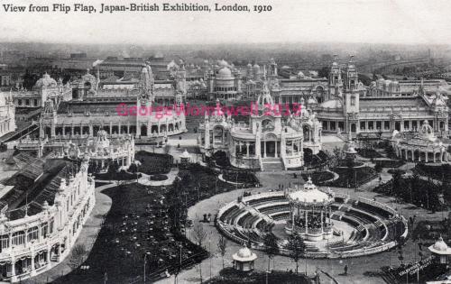 View from Flip-Flap Japan-British Exhibition London 1910