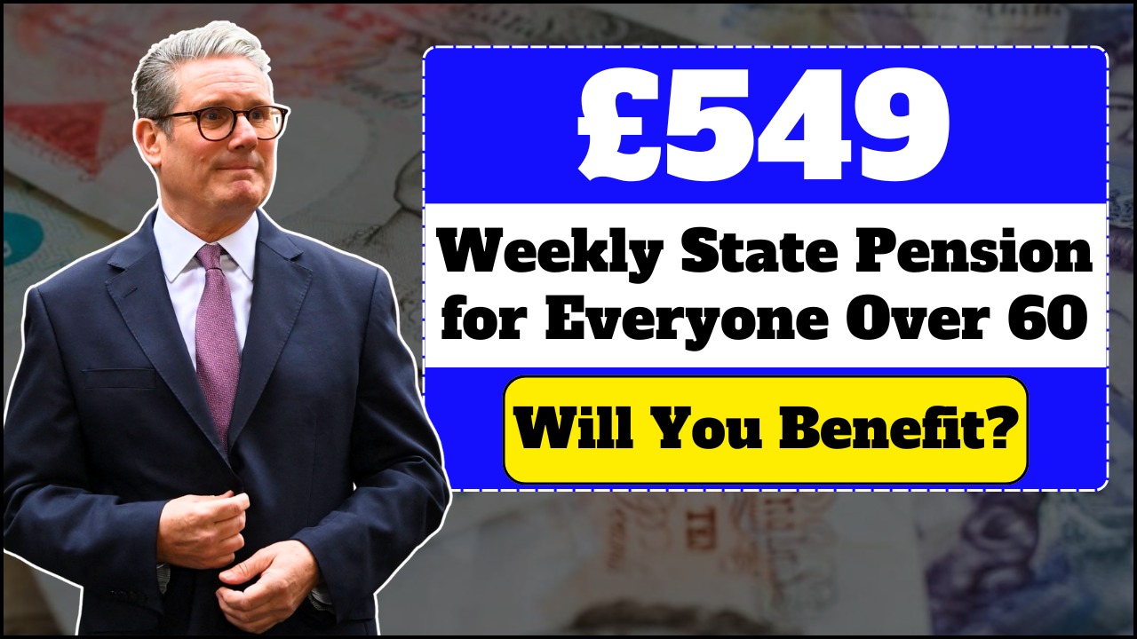 £549 Weekly State Pension for Everyone Over 60