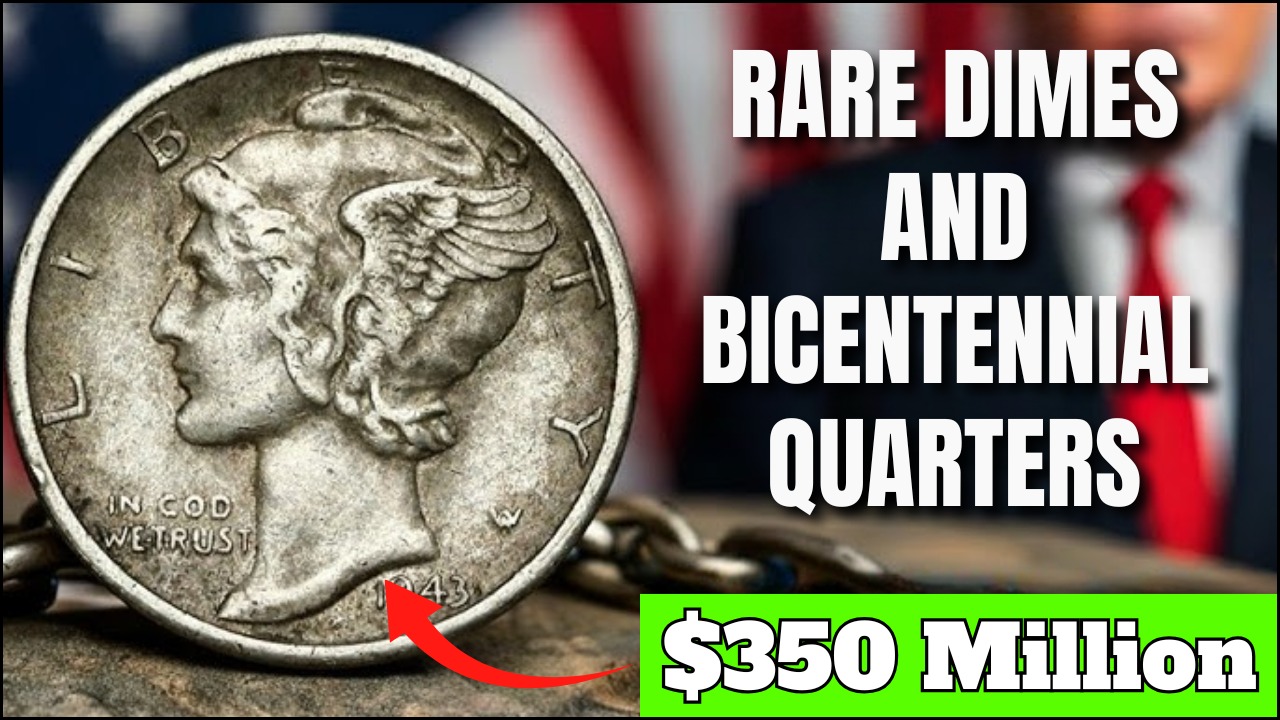 Rare Dimes and Quarters Worth $350 Million Found in Circulation